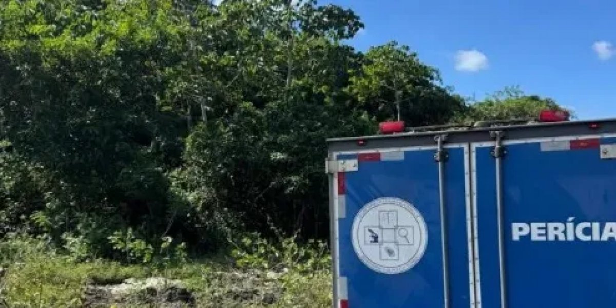 Perícia no lugar do ocorrido