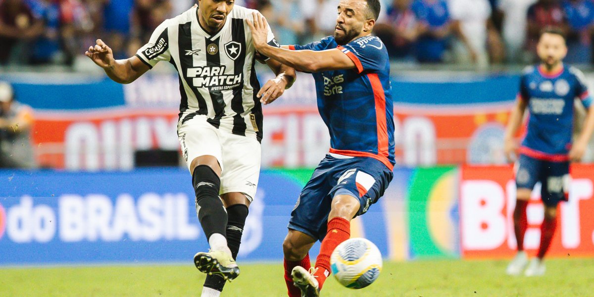 Bahia e Botafogo duelaram pelas oitavas de final da Copa do Brasil no ano passado