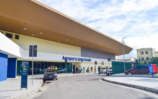 Fortes chuvas afetam voos no Aeroporto de Ilhéus nesta sexta-feira (2)