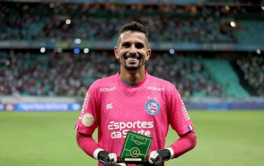 Atual goleiro titular do esquadrão, Marcos Felipe, comemora boa fase: 'Grande honra estar vivenciando isso'