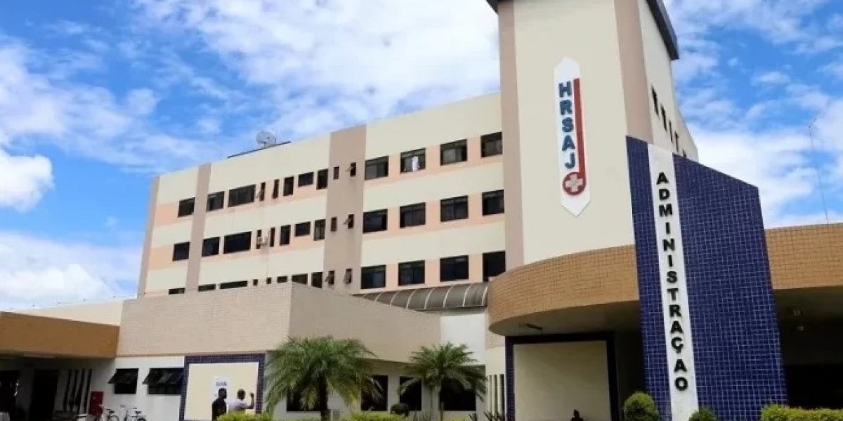 A imagem mostra o hospital de Santo Antônio de Jesus