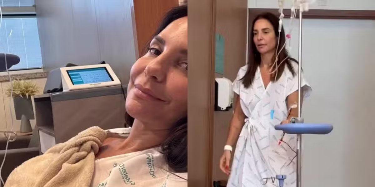 Ivete Sangalo aparece em hospital e explica realização de exames: 'O assunto é sério'
