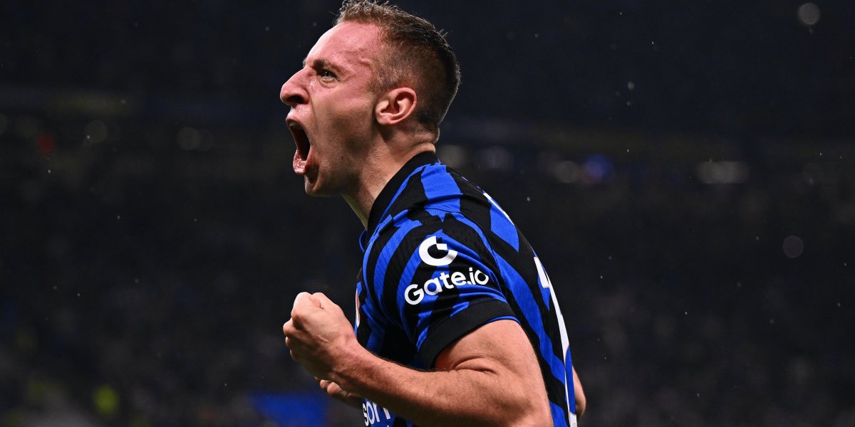 Davide Frattesi marcou o gol que selou a Nerazzurra na decisão