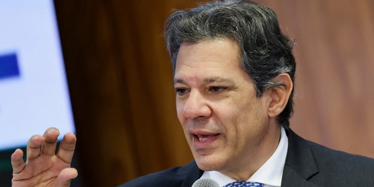 Ministro da Fazenda, Fernando Haddad, no Palácio do Planalto