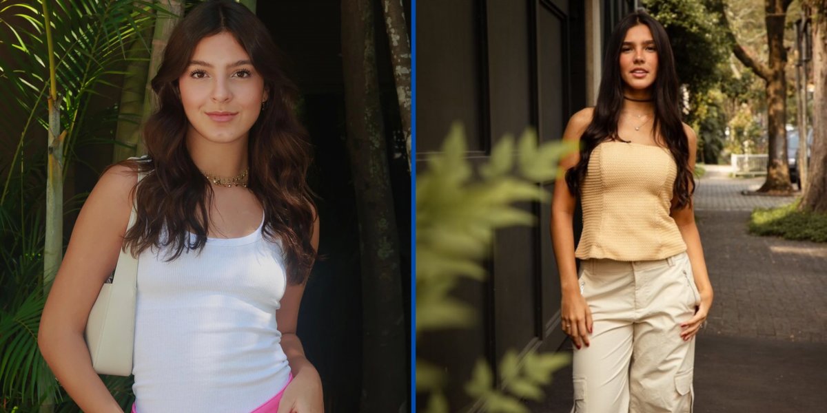 Antonela Braga (esquerda) e Duda Guerra (direita)