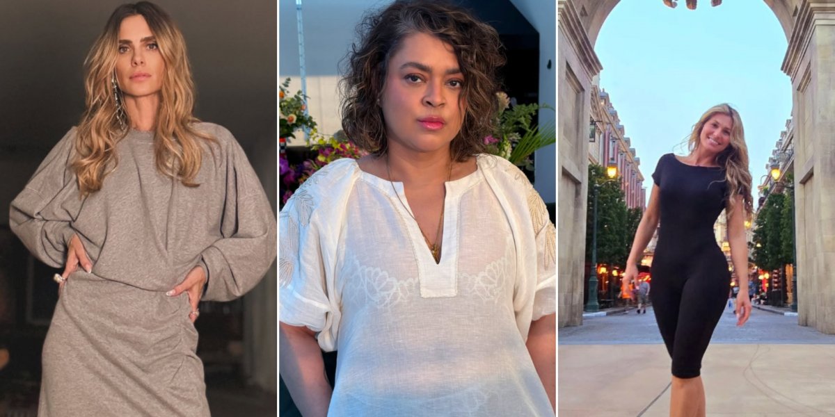 Carolina Dieckman, Preta Gil e Lívia Andrade