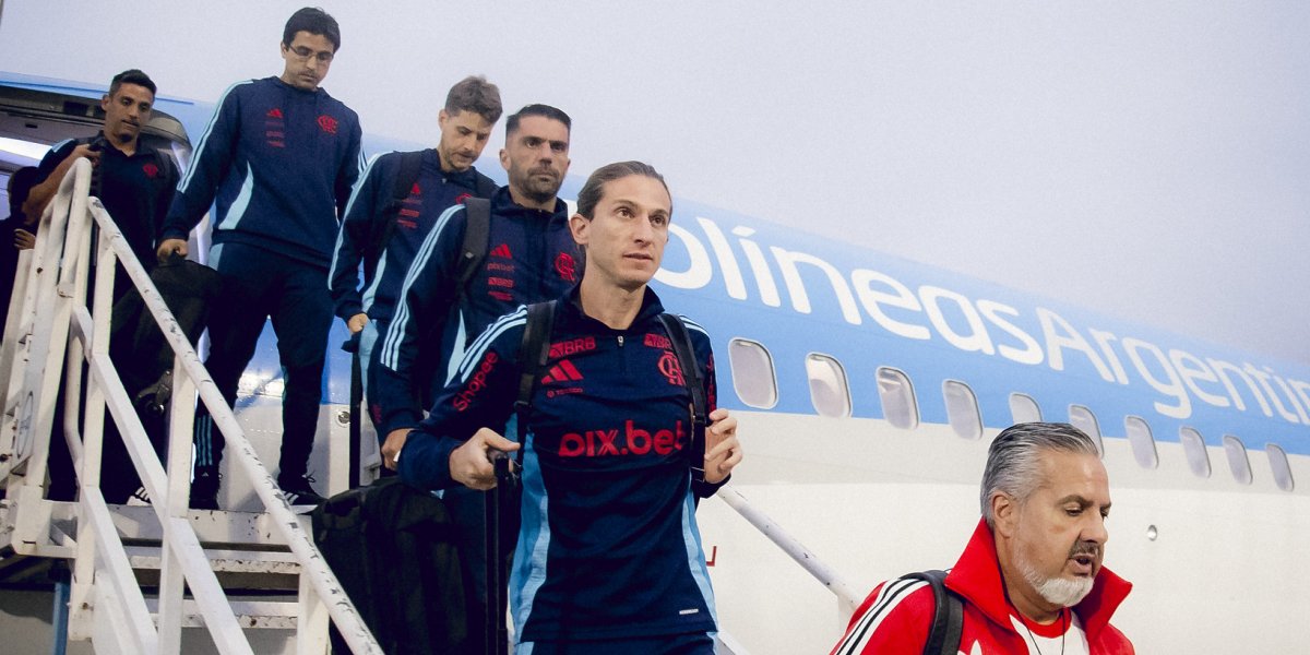 Flamengo desembarcando em Santiago Del Estero