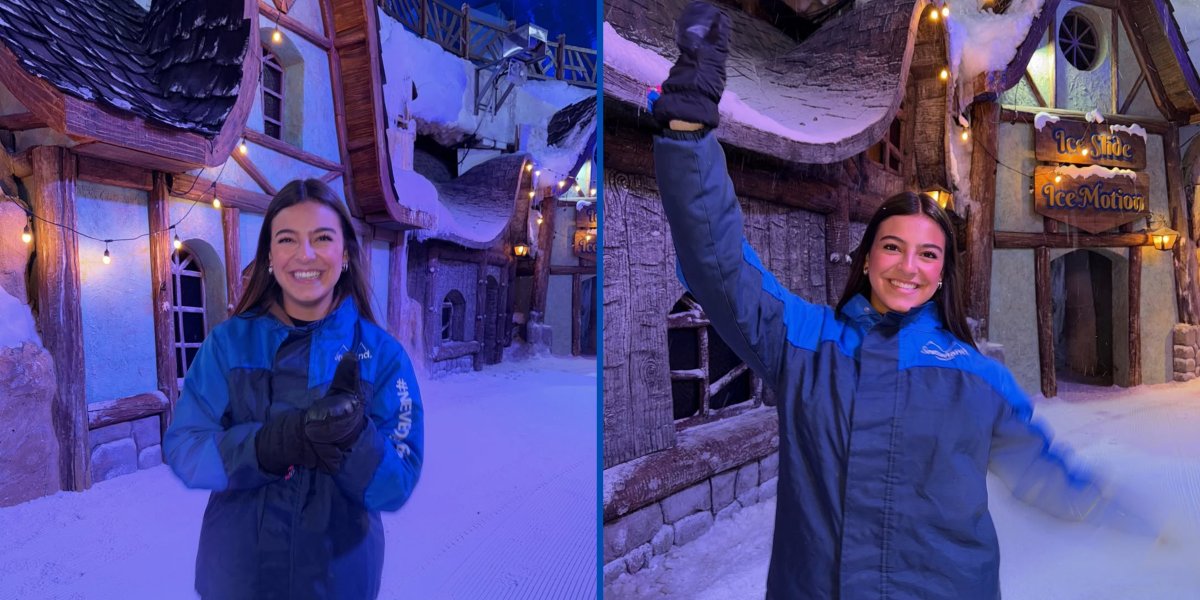 Antonela Braga em recente viagem