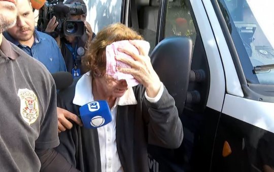 Sogra acusada de matar a nora fala pela primeira vez com a imprensa