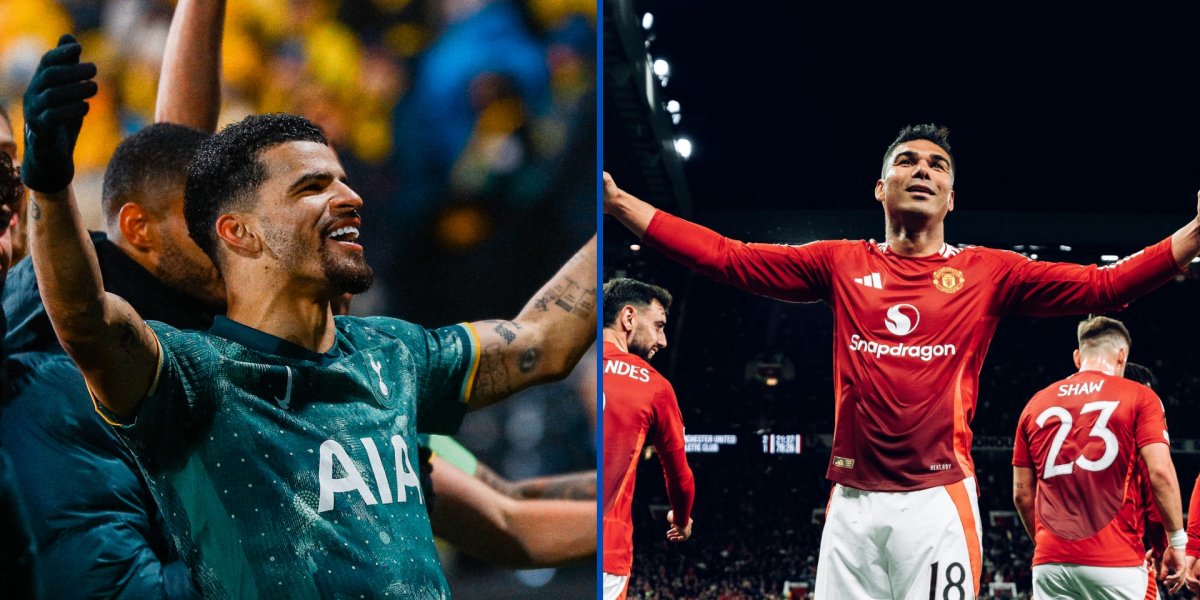 Solanke e Casemiro foram os destaques de seus respectivos times