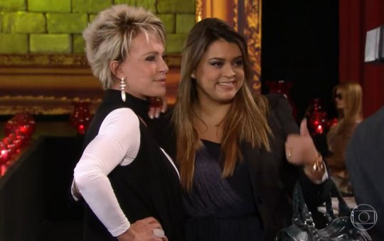 Ana Maria Braga envia mensagem de apoio a Preta Gil, que responde: “Te Amo”