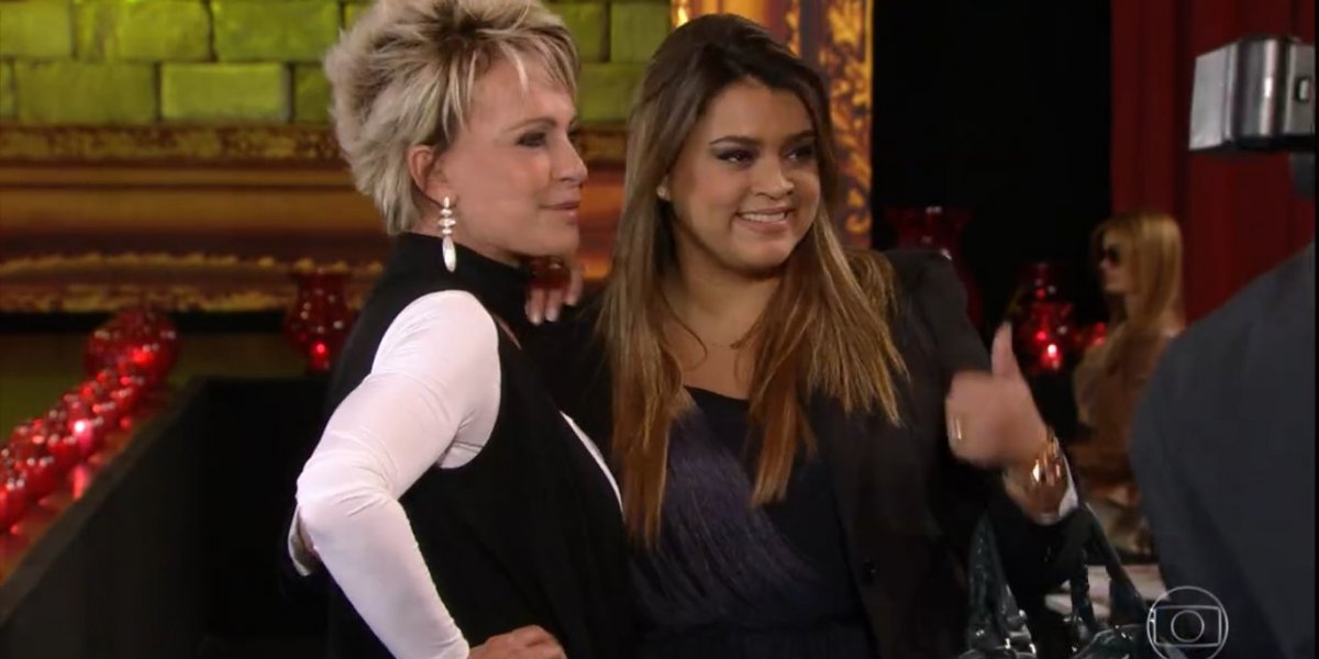 Ana Maria Braga e Preta Gil