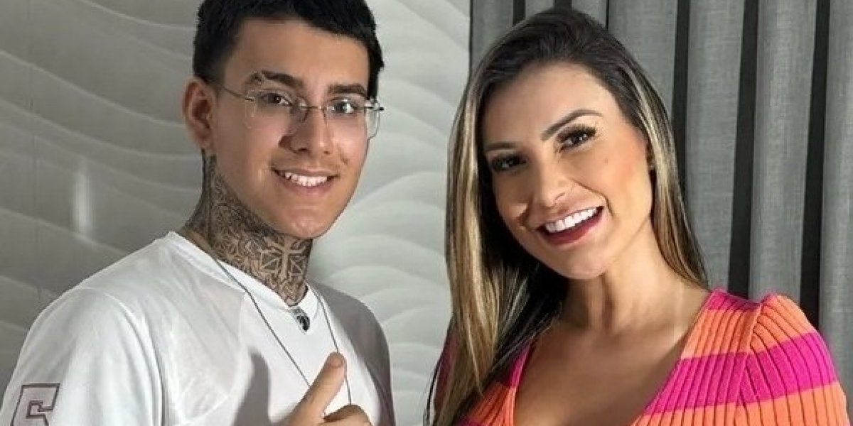 Arthur e Andressa Urach
