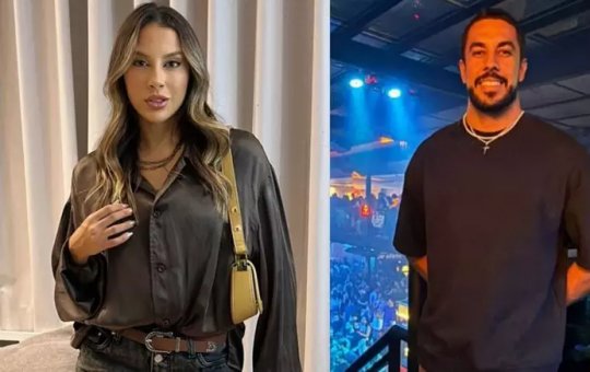 Renata leva Maike para curtir um forró com ela