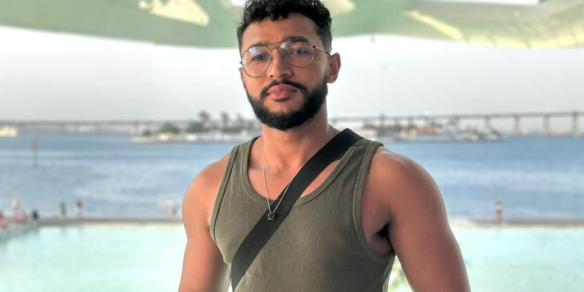 Turista durante a viagem ao Rio de Janeiro