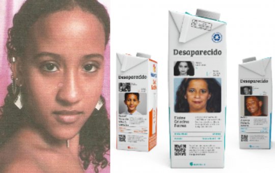 Projeto "Desaparecidos": Conheça a história da baiana que aparece nas caixas de leite