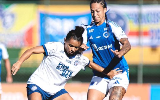 Bahia perde para o Cruzeiro no Brasileirão Feminino e deixa o G-8