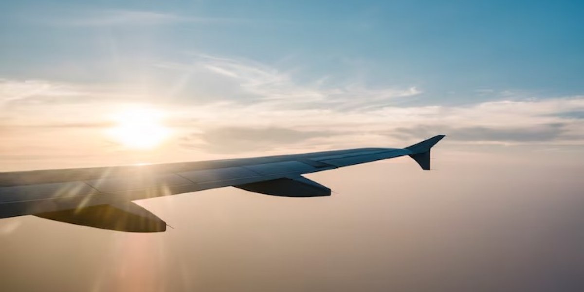 Imagem ilustrativa de avião