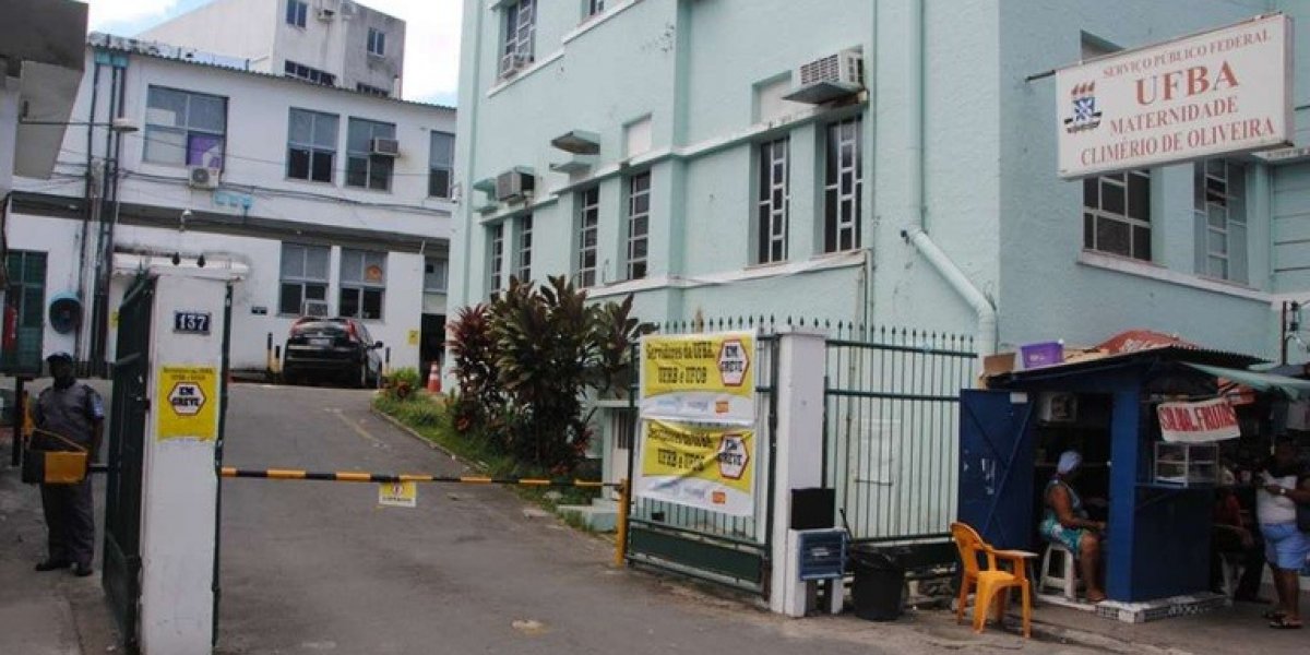 A imagem mostra a Maternidade Climério de Oliveira
