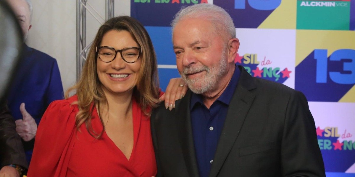 Primeira-dama Janja da Silva e Presidente Lula