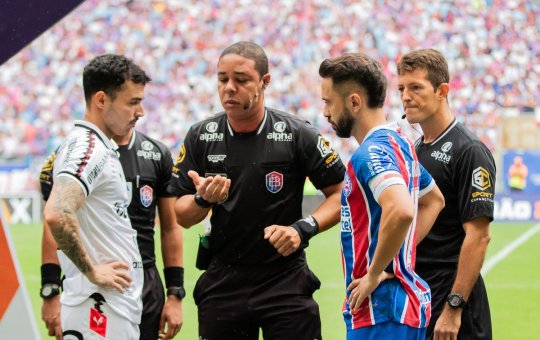 Com baiano na equipe, CBF define arbitragem para o Ba-Vi