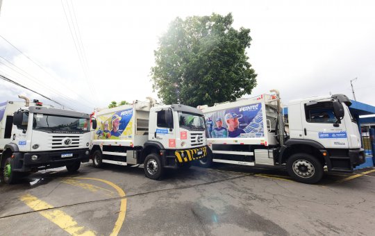 Salvador renova 60% da frota de compactadores utilizados na coleta de resíduos