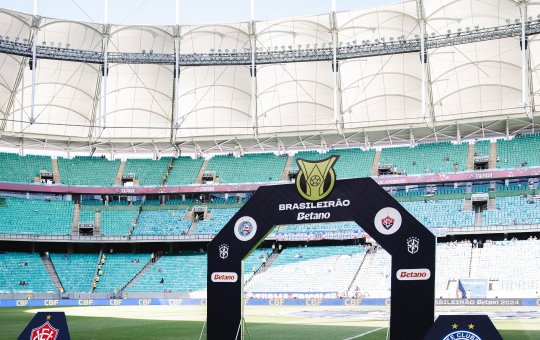 Provocou: Bahia publica foto do escudo do Vitória sem estrela