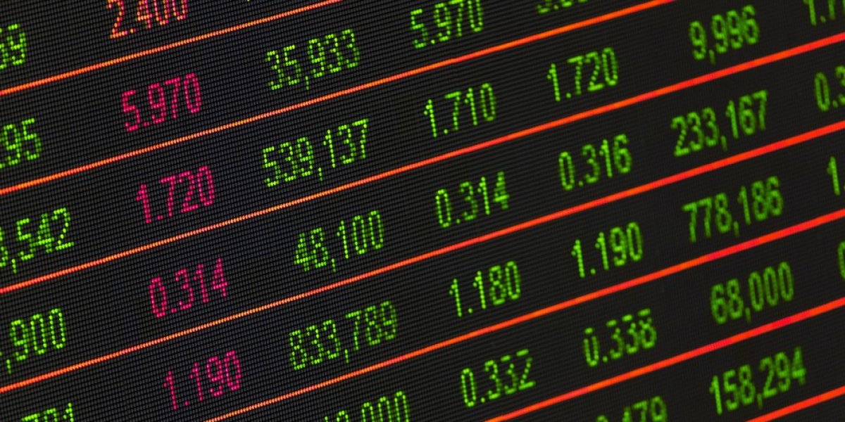 Tela de índices da Bolsa de Valores de São Paulo