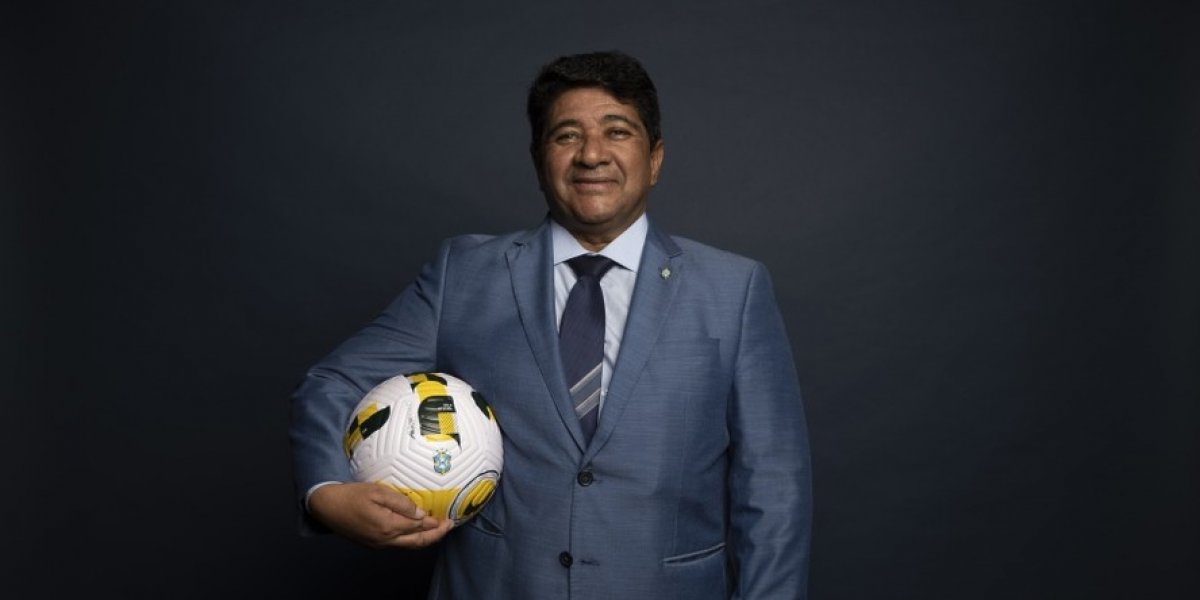 Ednaldo Rodrigues em uma foto para a CBF