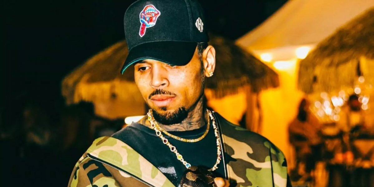 Chris Brown em foto
