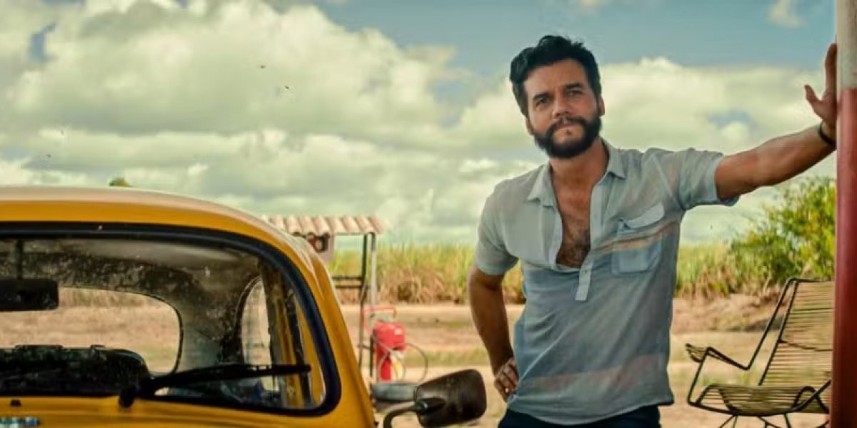 Wagner Moura durante filme