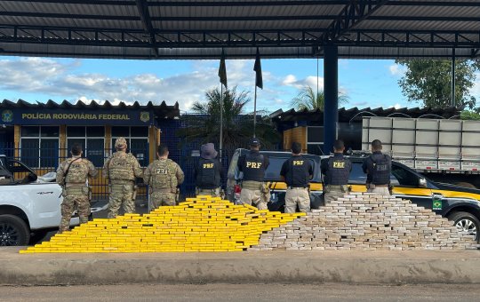 PRF apreende quase meia tonelada de cocaína em Barreiras