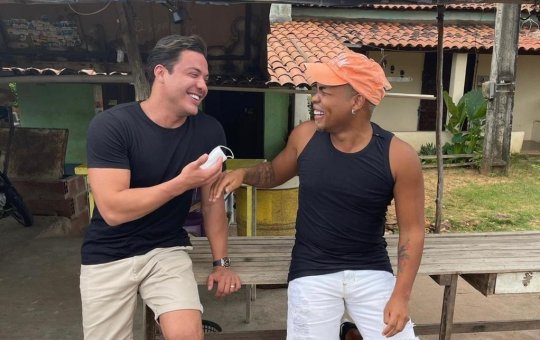 Novamente? Wesley Safadão aponta que Cristian Bell será pai pela segunda vez