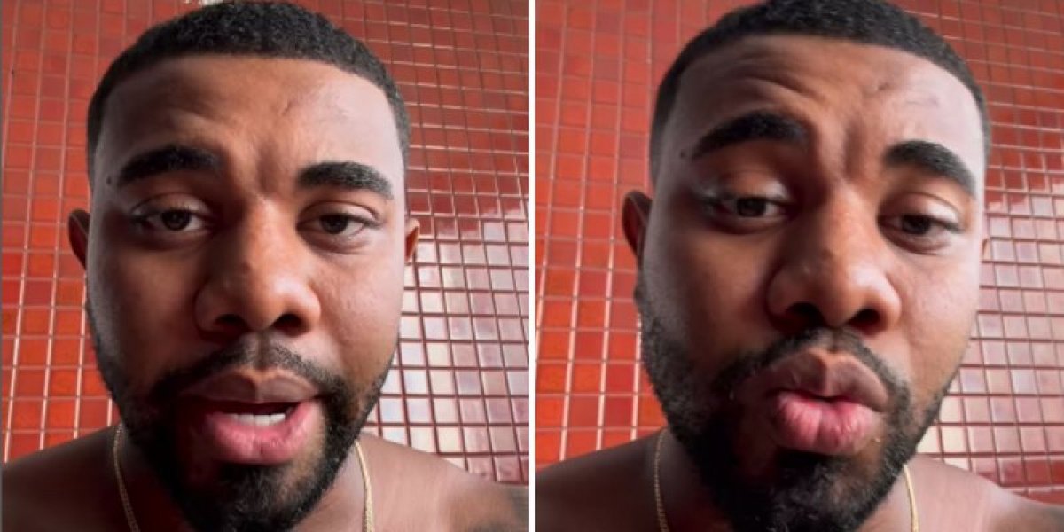 Davi desabafando em suas redes sociais