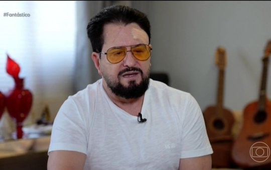 Marrone se pronuncia pela primeira vez ao Fantástico após acidente: ‘Apaguei'