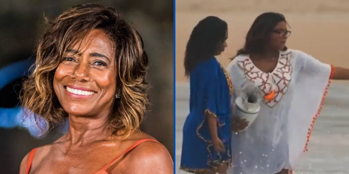 Gloria Maria e suas filhas