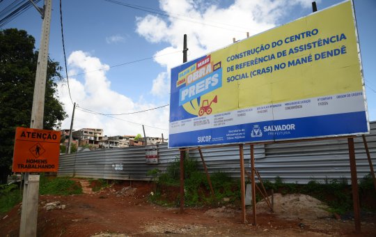 Prefeitura inicia construção de novo Cras Modelo na região do Mané Dendê