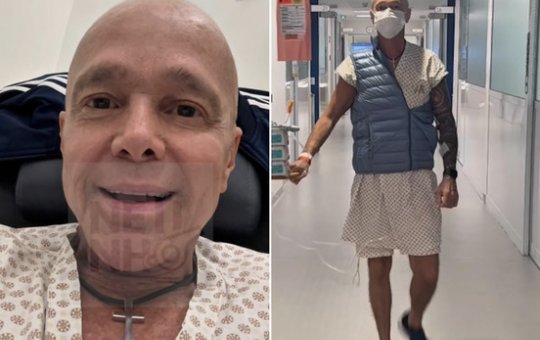 Netinho volta a ser internado para tratamento do câncer