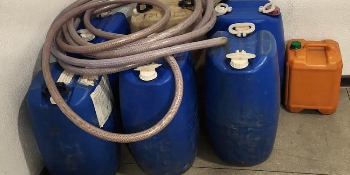 Litros de combustíveis aprrendidos