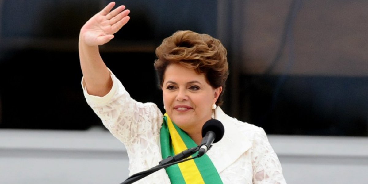 Dilma em discurso de posse