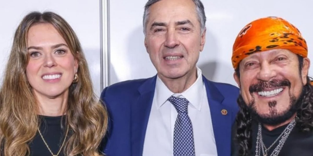 Presidente do STF é flagrado curtindo show de Bell Marques em evento cultural