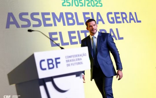 Samir Xaud é eleito novo presidente da CBF