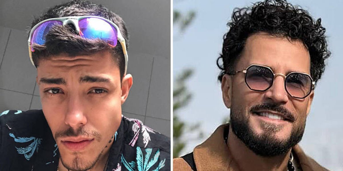 Guilherme (Esquerda) e Roberto de Souza / Latino (Direita)