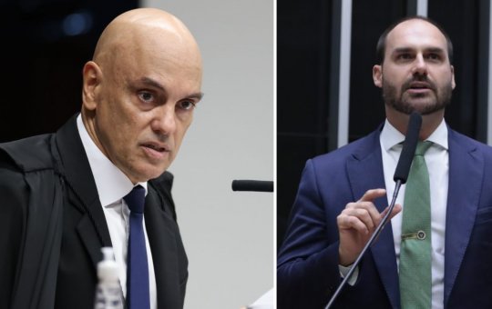 STF escala Moraes como relator de denúncia contra Eduardo Bolsonaro