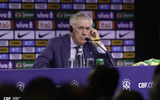 Ancelotti assistirá partida do Vitória contra o Corinthians pelo Brasileirão