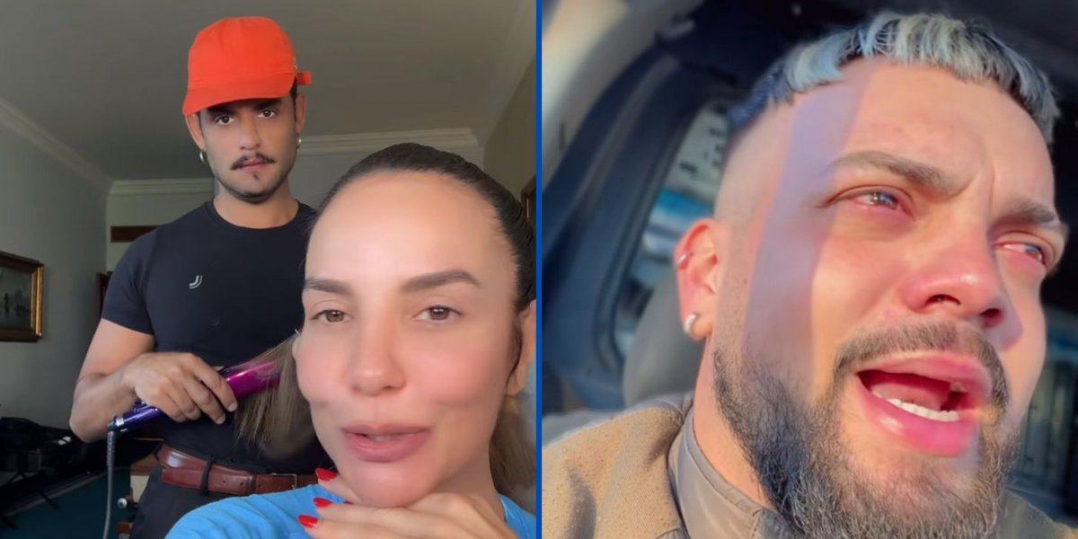Ivete Sangalo cantando a música e Tinno comentando o vídeo