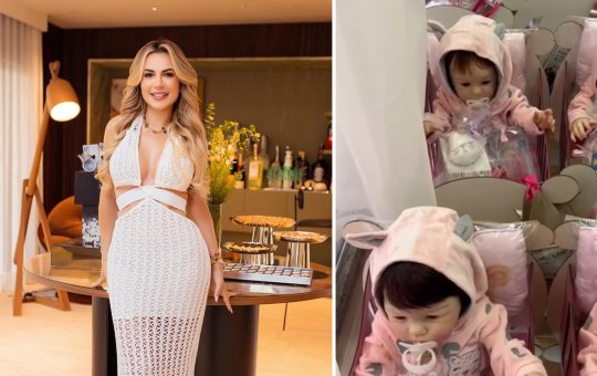 Aniversário da filha de Deolane terá bebê reborn como lembrancinha