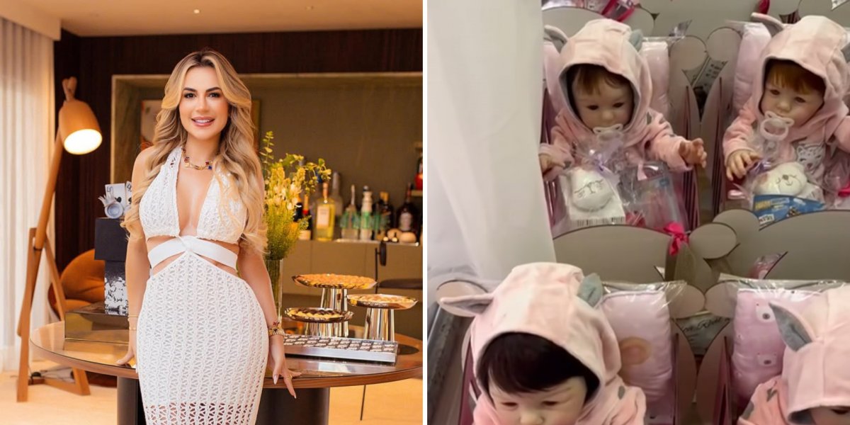 Aniversário da filha de Deolane terá bebê reborn como lembrancinha