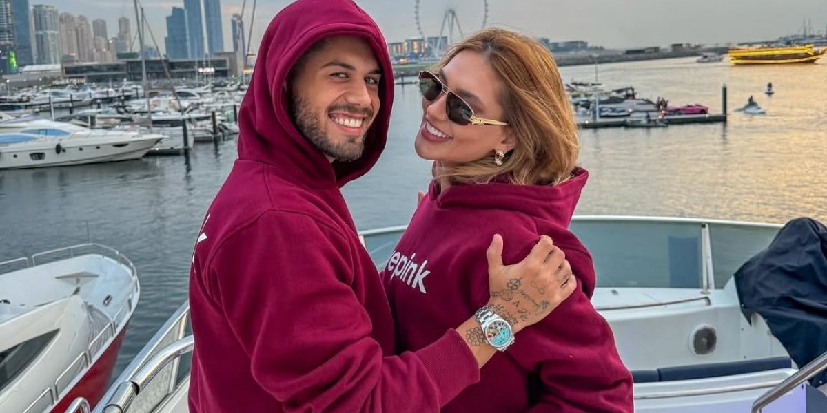 Zé Felipe e Virginia em viagem para o exterior