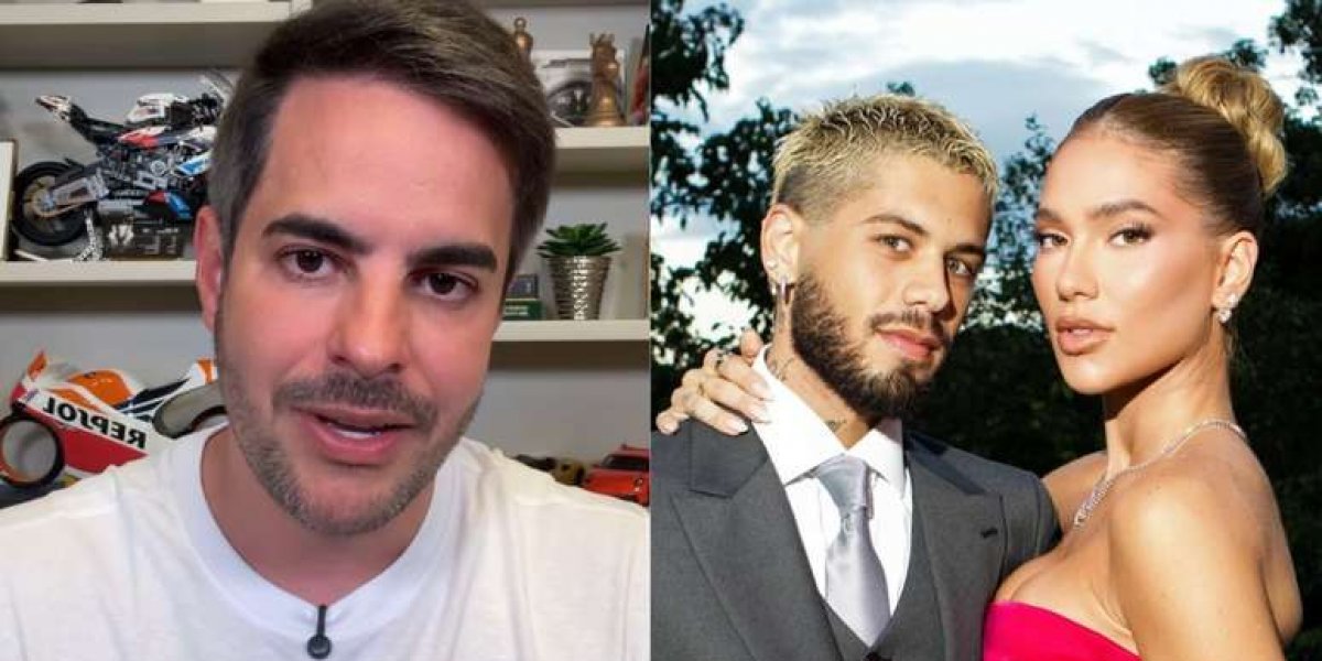 Kaká Diniz e o casal Virgínia e Zé Felipe